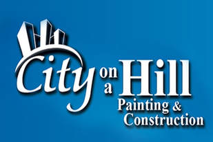 CITY ON A HILL PAINTING
